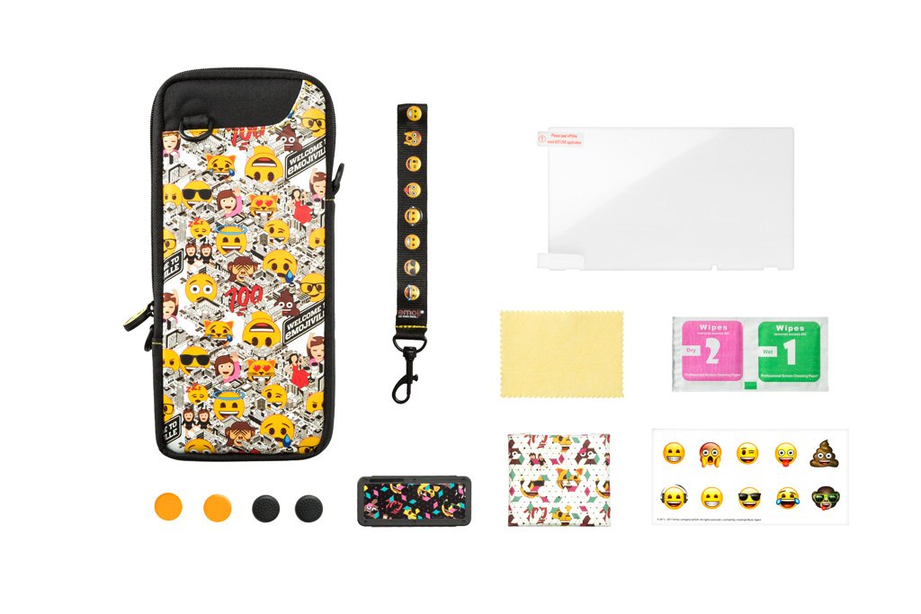 Fundas Y Almacenamiento Indeca Pack Accesorios 10 En 1 Emoji 2018 ( NINTENDO SWITCH - ) Fundas Y Almacenamiento Indeca Pack Accesorios 10 En 1 Emoji 2018 ( NINTENDO SWITCH - )
